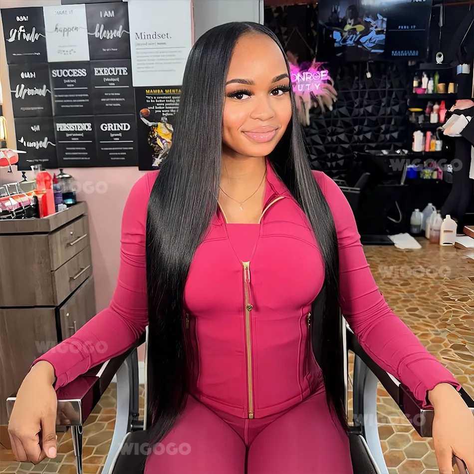 

Бесклеевые прямые парики фронта шнурка 13X4 13X6 Hd Парик фронтальной части шнурка Прямые парики из человеческих волос 30 40 дюймов 4X4 5X5 Парик с застежкой