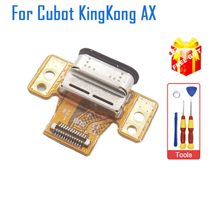 

New Original Cubot KingKong AX USB Waterproof Charge Port Cable flex FPC Accessories For CUBOT King Kong AX Smart Phone