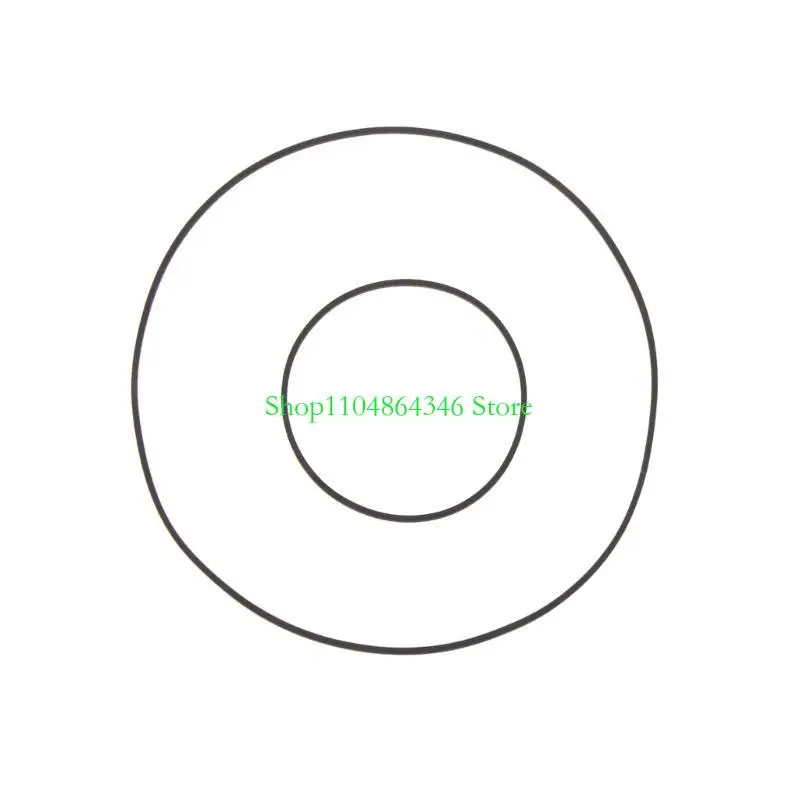 5asd 2Pcs/ Set Replace Turntable Belt for RQ CW05 Video Drive Belts 9cm 4cm