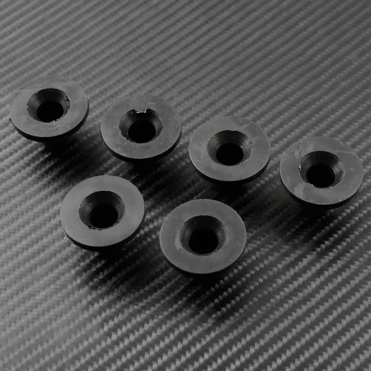 Motorcycle 6Pcs Rubber Side Cover Grommets Gasket Assortment For Harley Touring Street Electra Glide Road Glide FLHR 1996-2020