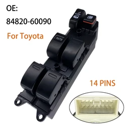 Electric Window Switch Control Button For Toyota Echo Yaris Camry Picnic 4Runner Hilux Land Cruiser 84820-60090 Car Accessories