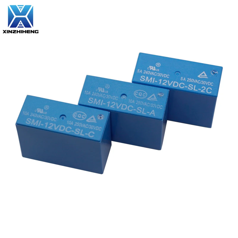 1pcs SMI 5V/12V/24V DC Relay SMI-05VDC-SL-2C SMI-12VDC-SL-2C SMI-24VDC-SL-2C  SMI-05VDC-SL-2A SMI-12VDC-SL-2A SMI-24VDC-SL-2A