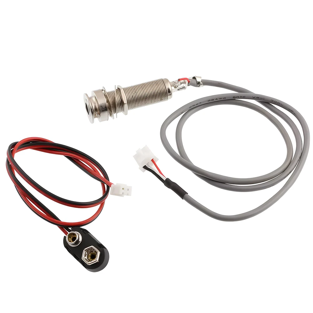 Tail Nail Pickup DIY Tuner Piezo Pickup for VT1 Classical Ukulele Acoustic Guitar view 6