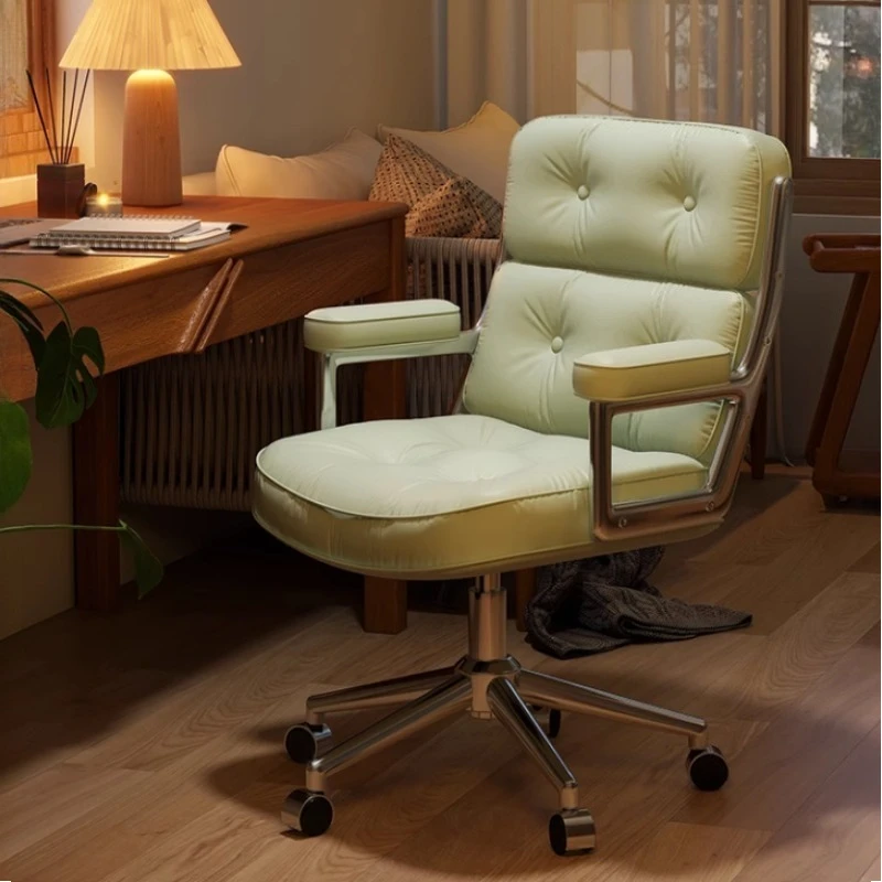 

Disgin Swivel Office Chair Executive Gaming Comfy Mobile Office Chair Armchair Vanity Sillas De Oficina House Accessories