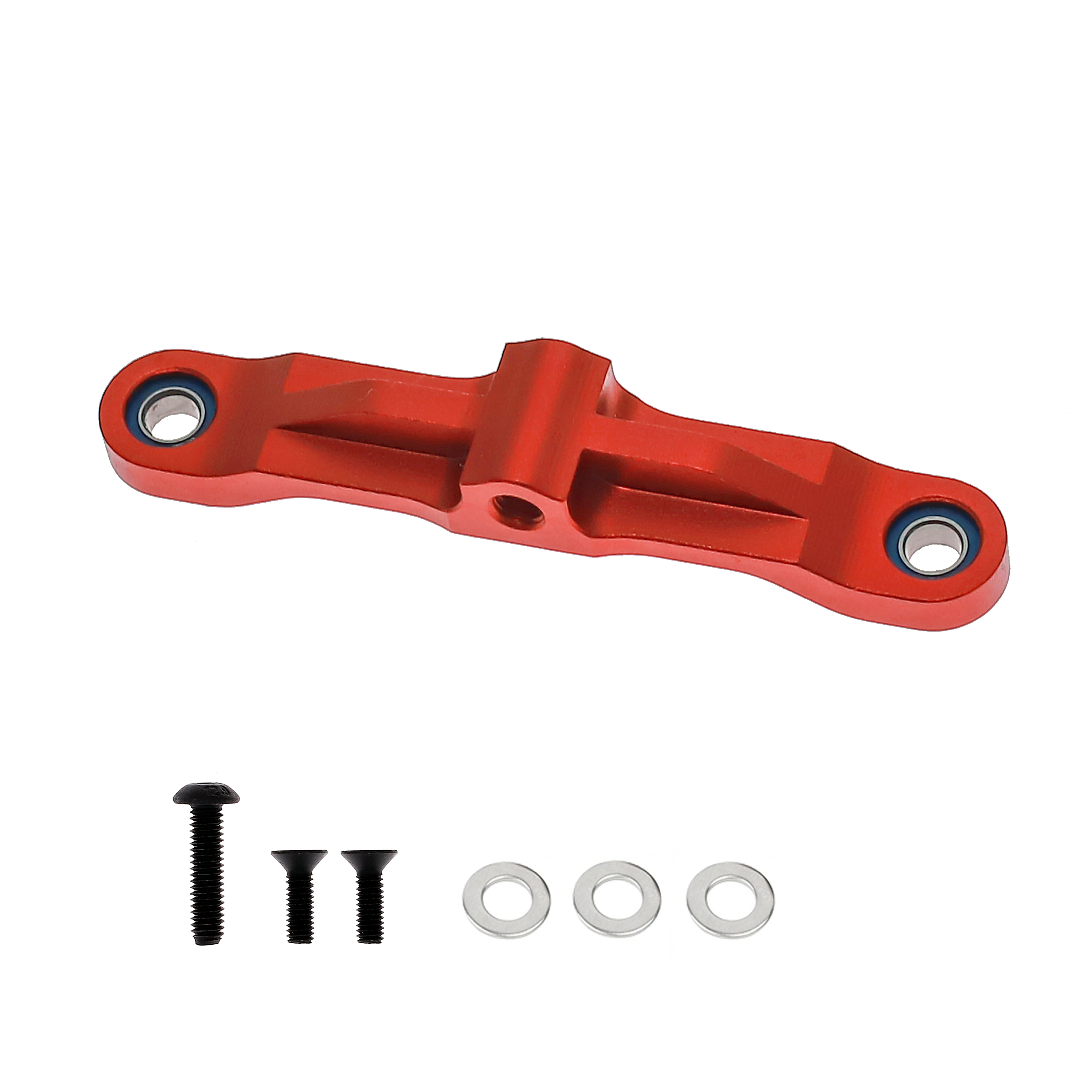 Tamiya 54575 Aluminum Steering Bridge for TT-02, CNC Upgrade Parts for Enhanced Precision & Durability, RC Car Hop-ups