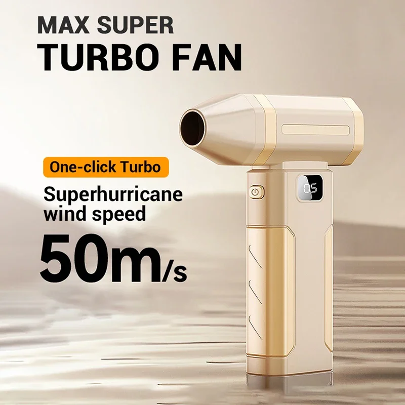 Xiaomi 450000 RPM منفاخ هواء قوي توربو مروحة نفاثة عالية السرعة مروحة عنيفة محرك بدون فرشاة مروحة قناة محمولة أداة تنظيف الكمبيوتر