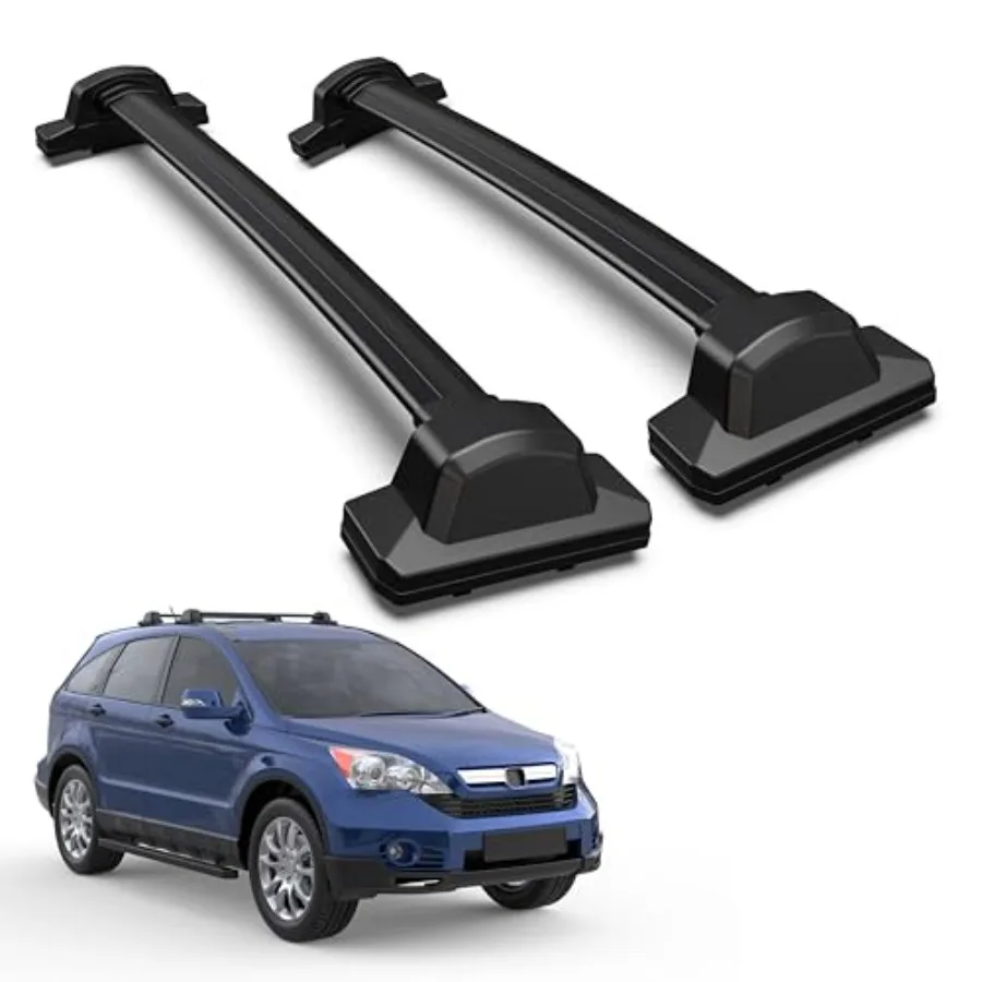 

Aluminum Roof Rack Cross Bars 165LBs Compatible for 2007-2011 Honda CRV CR-V EX-L EX LX Rooftop Luggage Carrier Rack Crossbars