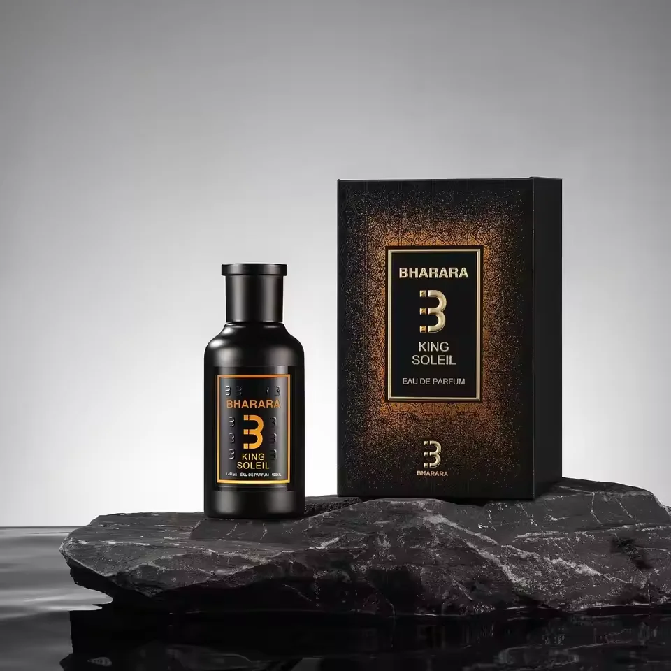 Bharara King Soleil Fragrance: Premium Gold Accents, Long-Lasting Sophisticated Aroma for Men