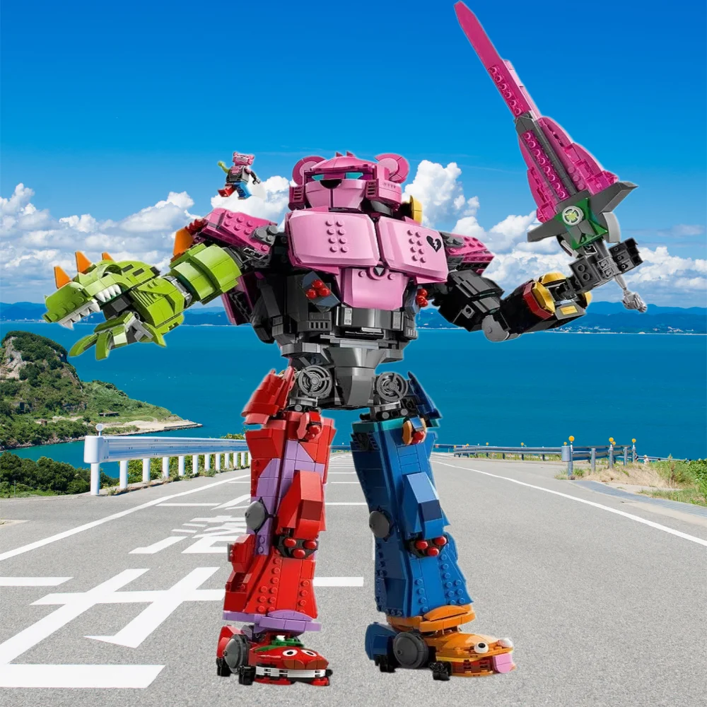 

Новая минифигурка лидера команды Mecha 2026 года. Праздничные подарки для мужчин и женщин.