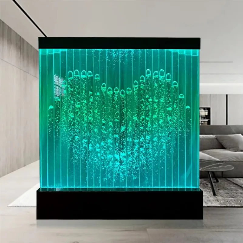 

Wholesale Cus-tom Made Digital Programmable LED Light Acrylic Dancing Bubble Wall Movable Wall Room Divider