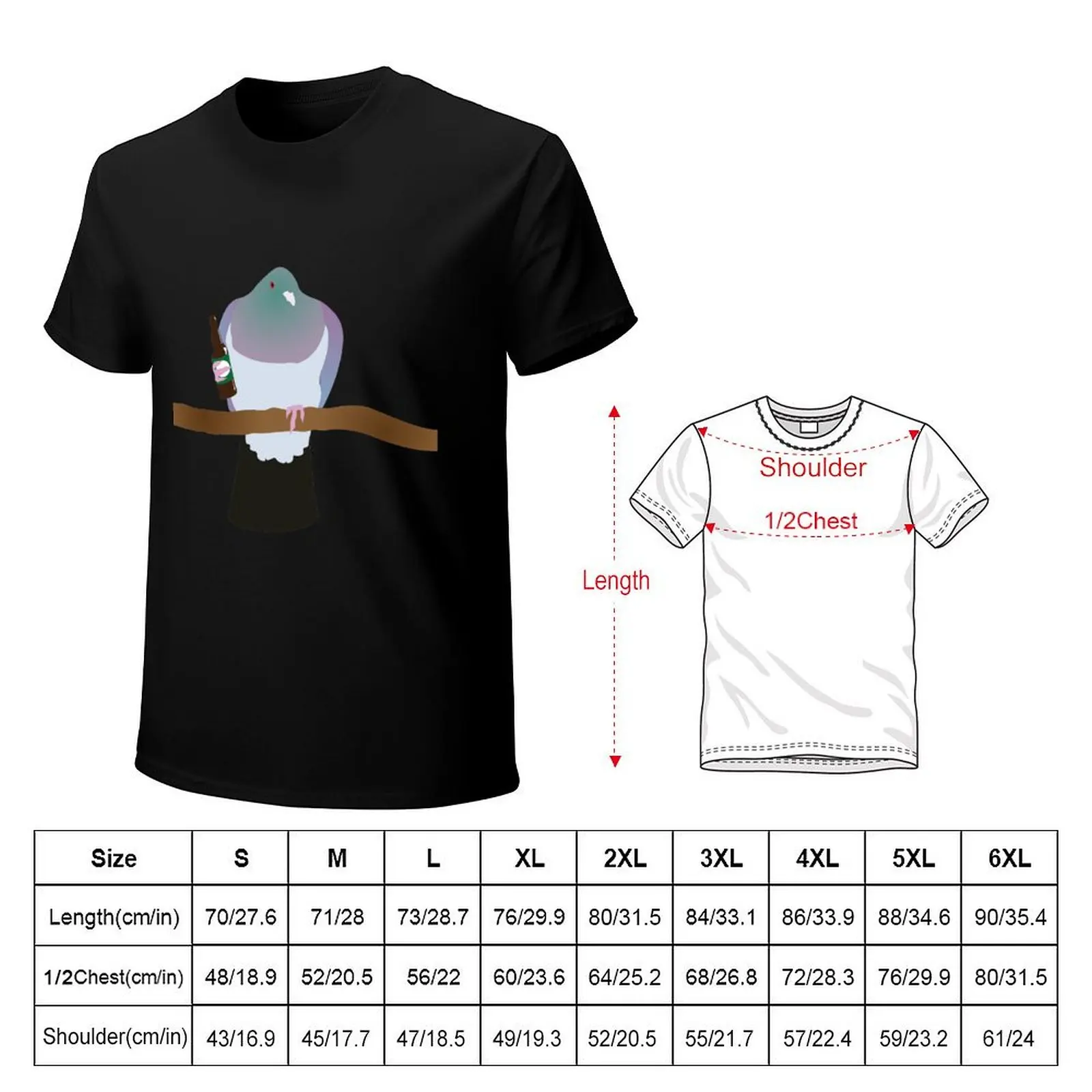 Tipsy Kereru drinking a beer T-Shirt graphic shirts graphic t shirts customs design your own plain fitted t shirts for men