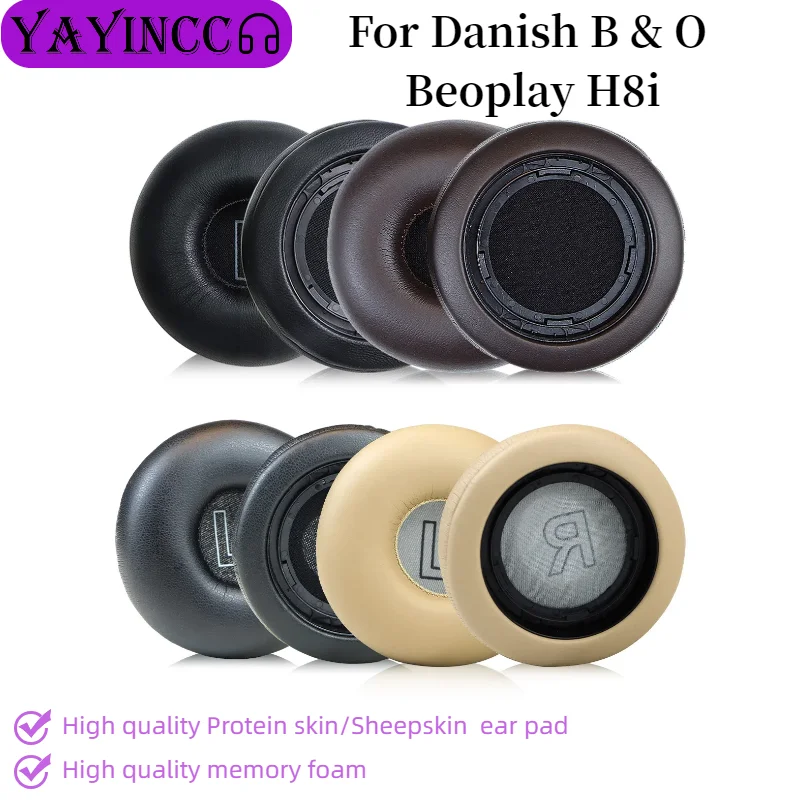 

New Arrivals Earphone Ear Pads For Danish B & O Beoplay H8i Earpads Sponge Soft Foam Cushion Replacement Headphones Accessories