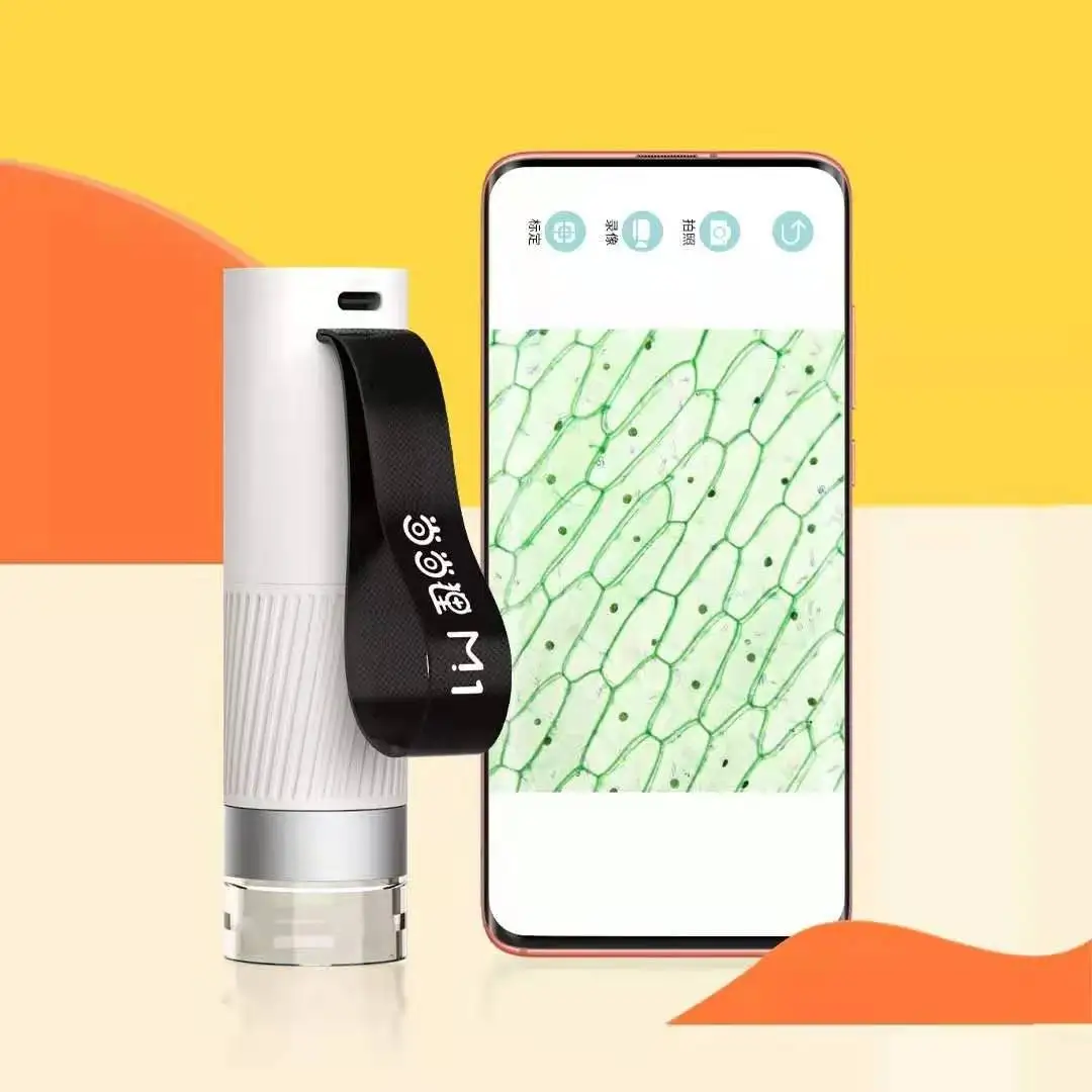 Xiaomi-microscopio inteligente de célula biológica para estudiantes, lupa experimental, bricolaje, regalo de cumpleaños para niños