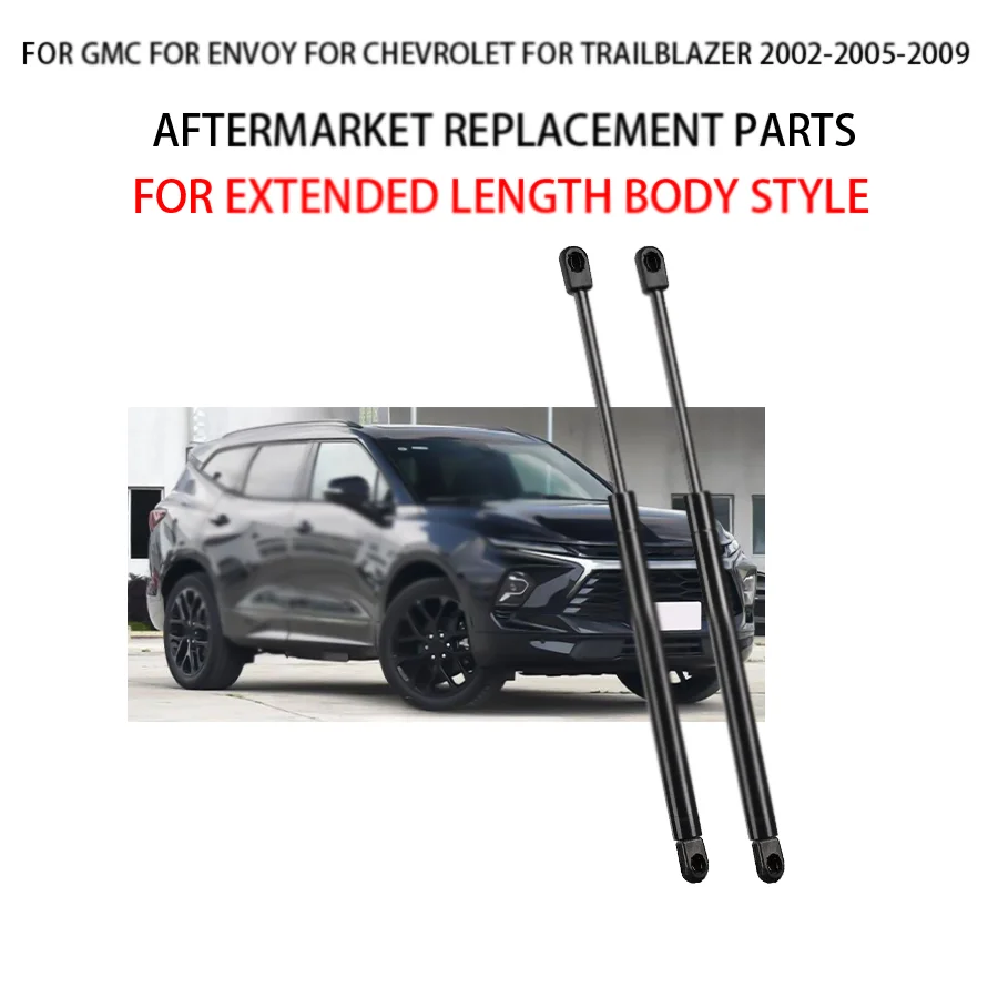 

2pcs Rear Liftgate Hatch Tailgate Lift Supports Struts 2002-2005-2009 For GMC For Envoy For Chevrolet For Trailblazer