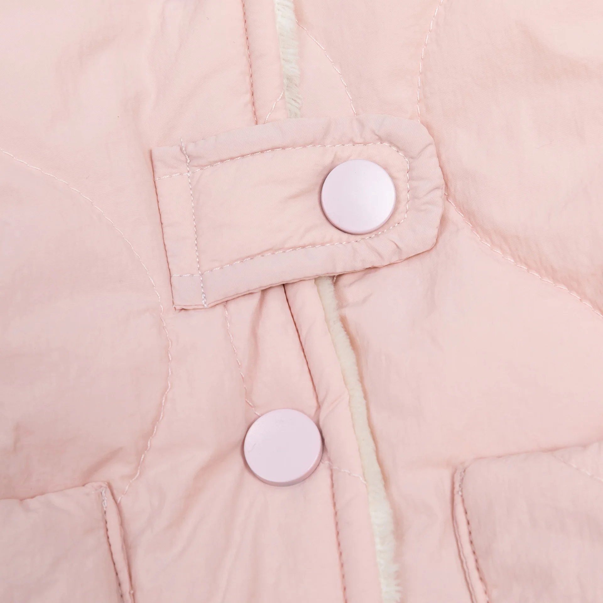 WT22302 وصل حديثًا على الطراز الكوري سترة أطفال سميكة مبطنة بالصوف للخريف/الشتاء بقلنسوة لطيفة وعصرية الأكثر مبيعًا