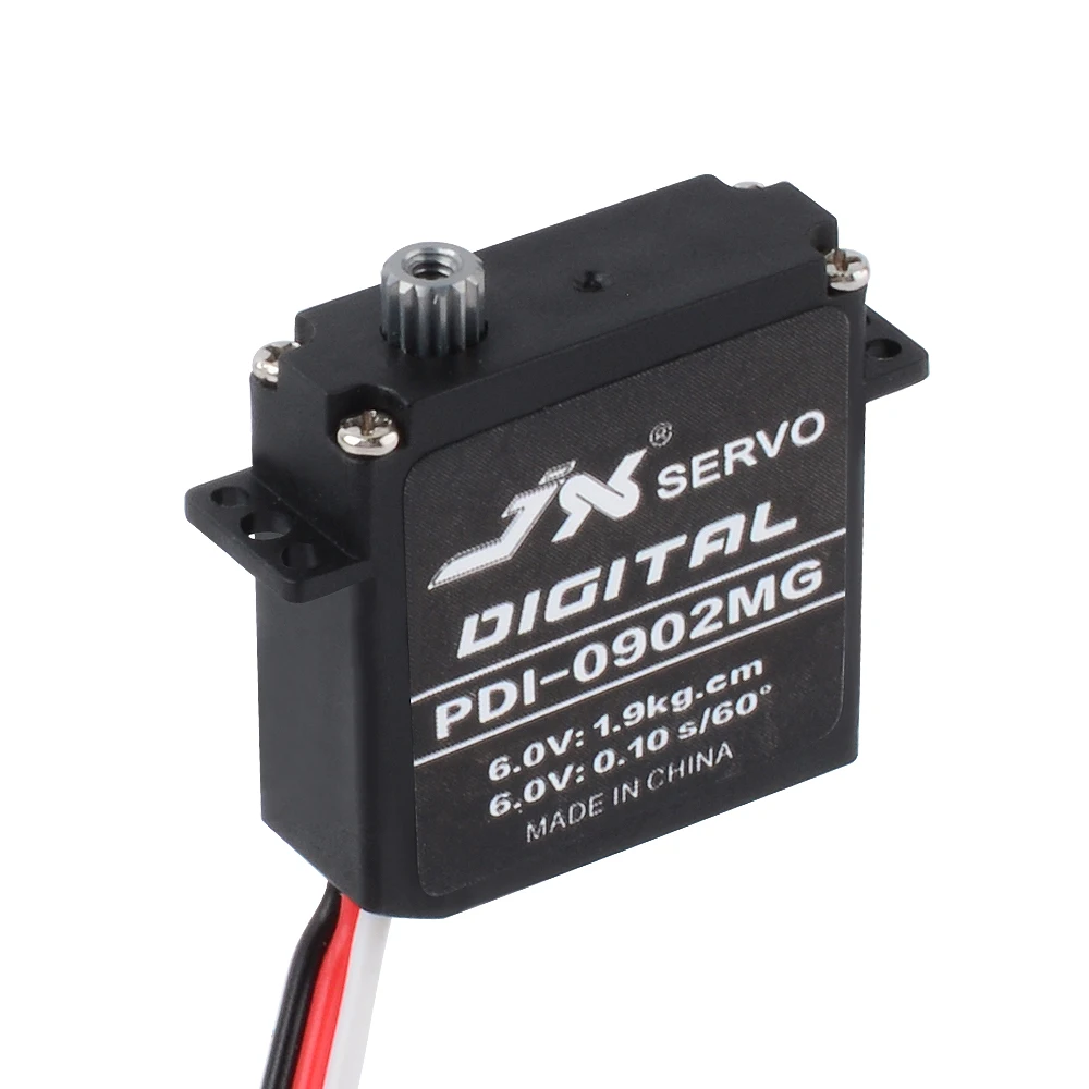 JX PDI-0902MG 9.4g 2.6kgf・cm@6V Digital Metal Gear Servo-High-Torque for RC Planes Ailerons,Robots Joints&Helicopters Tail Rotor