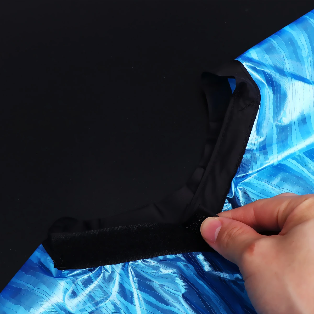 

Transparent Water Ripples Cape Widened Waterproof Hair Salon Barber Cloth Oil Treatment Apron Easy Clean Hairstyler Use
