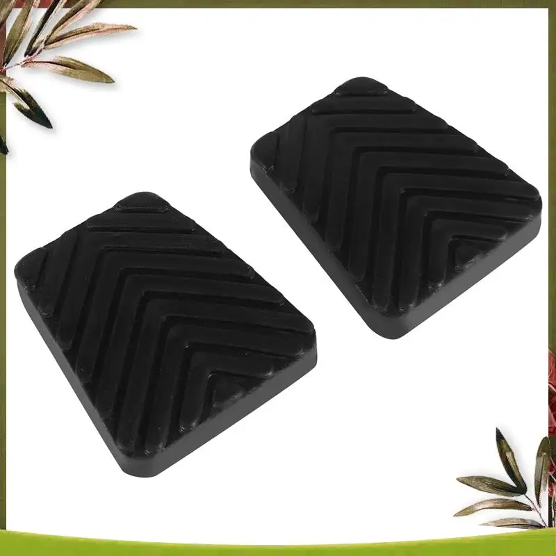 

AB98-2PCS Black Rubber Brake Clutch Pedal Pad For Hyundai Elantra Sonata Tucson 32825-36000