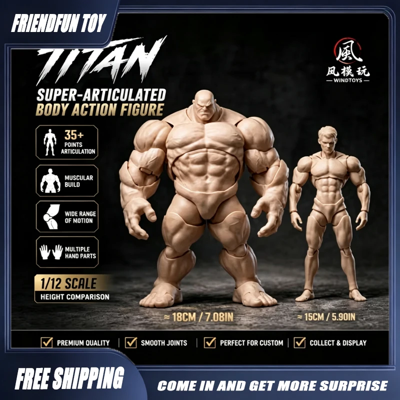 windtoys-titan-figurine-d'action-masculine-musclee-a-l'echelle-1-12-18-cm-super-articulee-corps-vierge-personnalisable-jouet-piece-de-main-cadeau