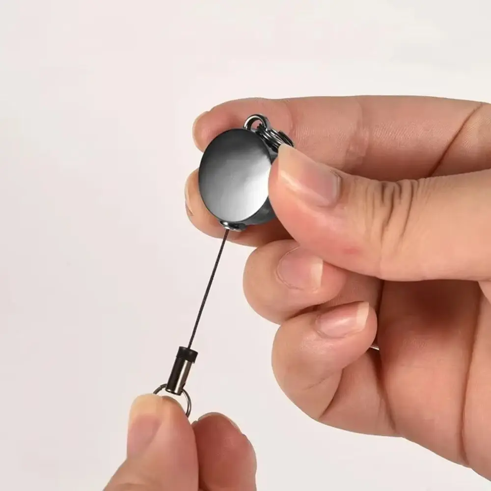 

Telescopic Retractable Key Chain High Elasticity Stretching Rope Recoil Key Ring Anti-theft Mini Telescopic Key Chain