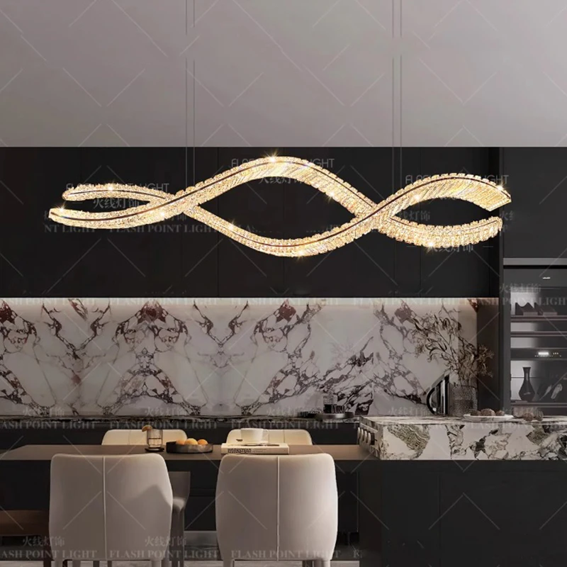 

Home Decorationpendant Lights, Luxury Crystal Living Room Chandelier, Dining Room Pendant Lamp, Ceiling Light, Indoor Lighting