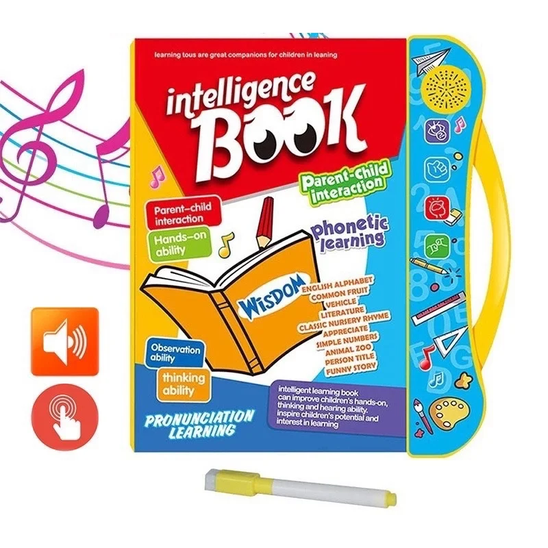 

Pronunciation Speaking Learning Book Kid Voice Learning Electric Book with a Smart Logic Pen