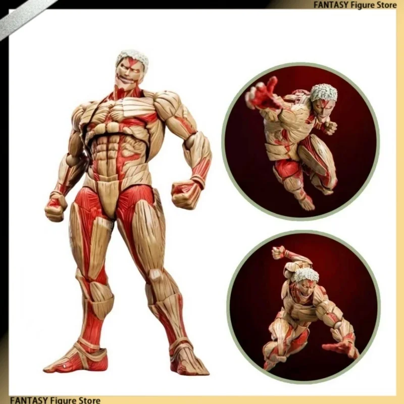 新入荷-コ・カイヨード-進撃の巨人-ライナー・ブラウン-アメイジング・ヤマグチ-レボルテック-装甲巨人-ライナー・ブラウン-アクションフィギュア-モデル