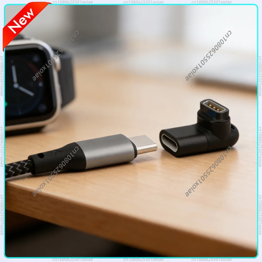 Type-C Charging Cable Converter for COROS PACE4 PACE Pro APEX4(46MM/42MM) NOMAD USB-C Charger Adapter Watch Charger Connector