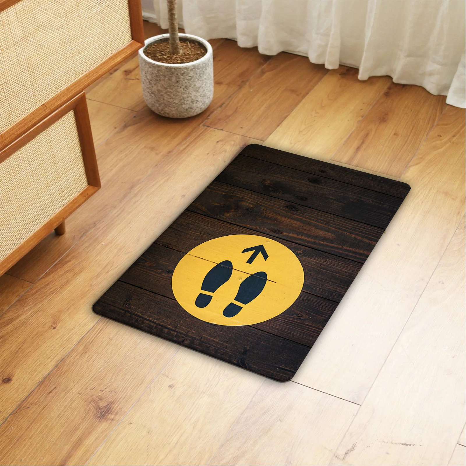 3D Directed Arrow Carpet Cute Concise Style Rug Children‘s Room Living's Room Crawl Pad For Kids Home Anti-skid Welcome Deal