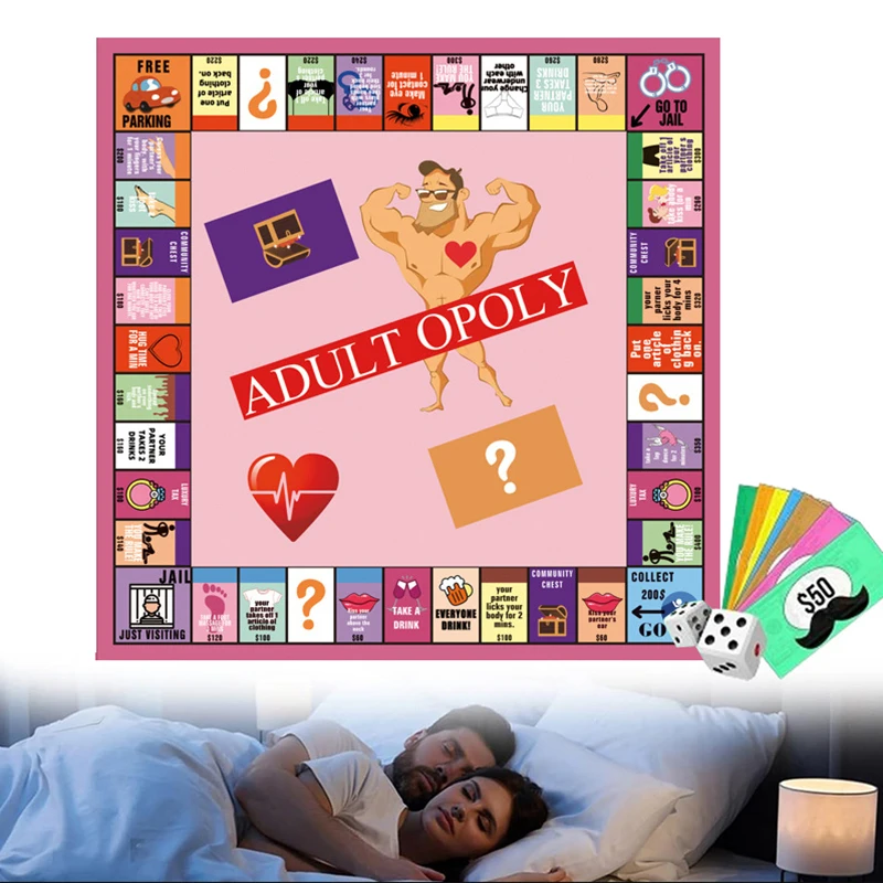 Adult Couple Game Night Intimacy Deck Cards Couple Game Cardboard Board Game Prop Adults Date Night Ideas Relationship Card Game