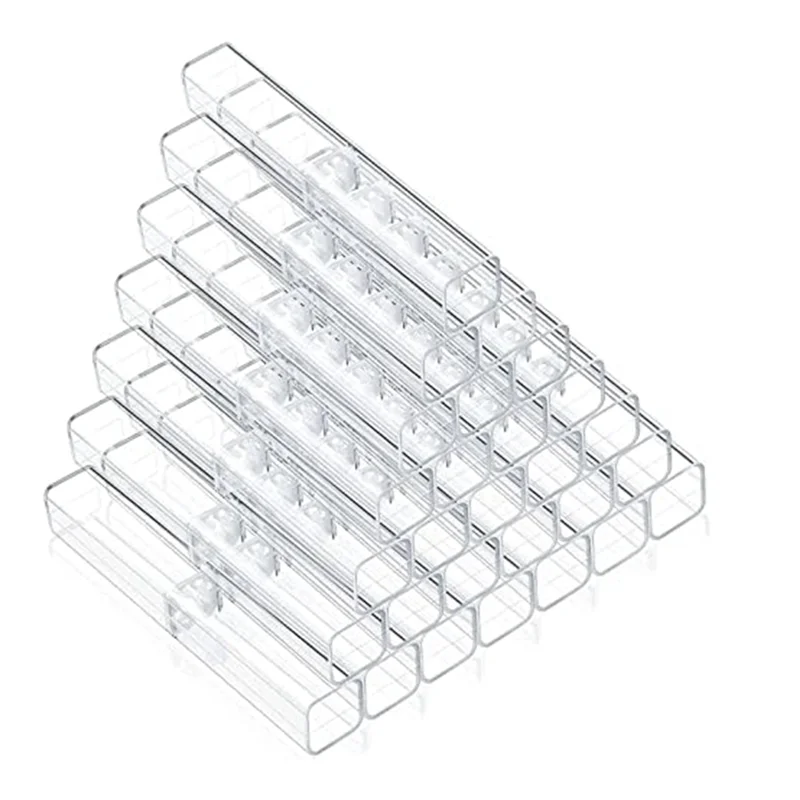 

Plastic Clear Acrylic Pen Case, Gift Empty Pencil Boxes Plastic Pen Storage Transparent Plastic Pencil Boxes (40 Pieces)ASDS