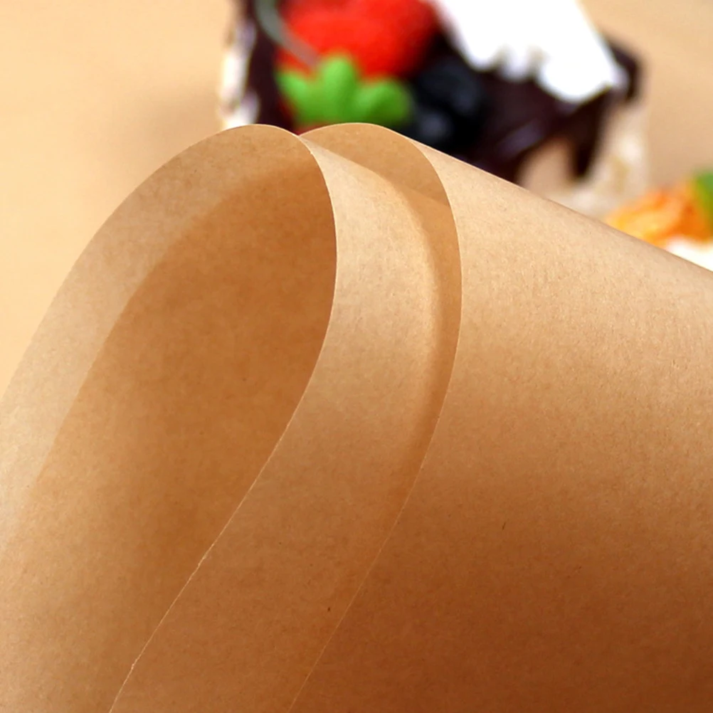 

100 Sheets Parchment Paper Baking Nonstick Thickened Oven Safe for Cookies Bread Fish Vegetables Air Fryer and Grill Use