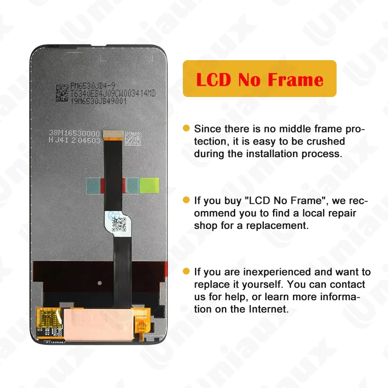 6.5 Inch For Motorola Moto One Fusion LCD Touch Screen Digitizer For Moto One Fusion Plus Display XT2073-2 Assembly With Tools