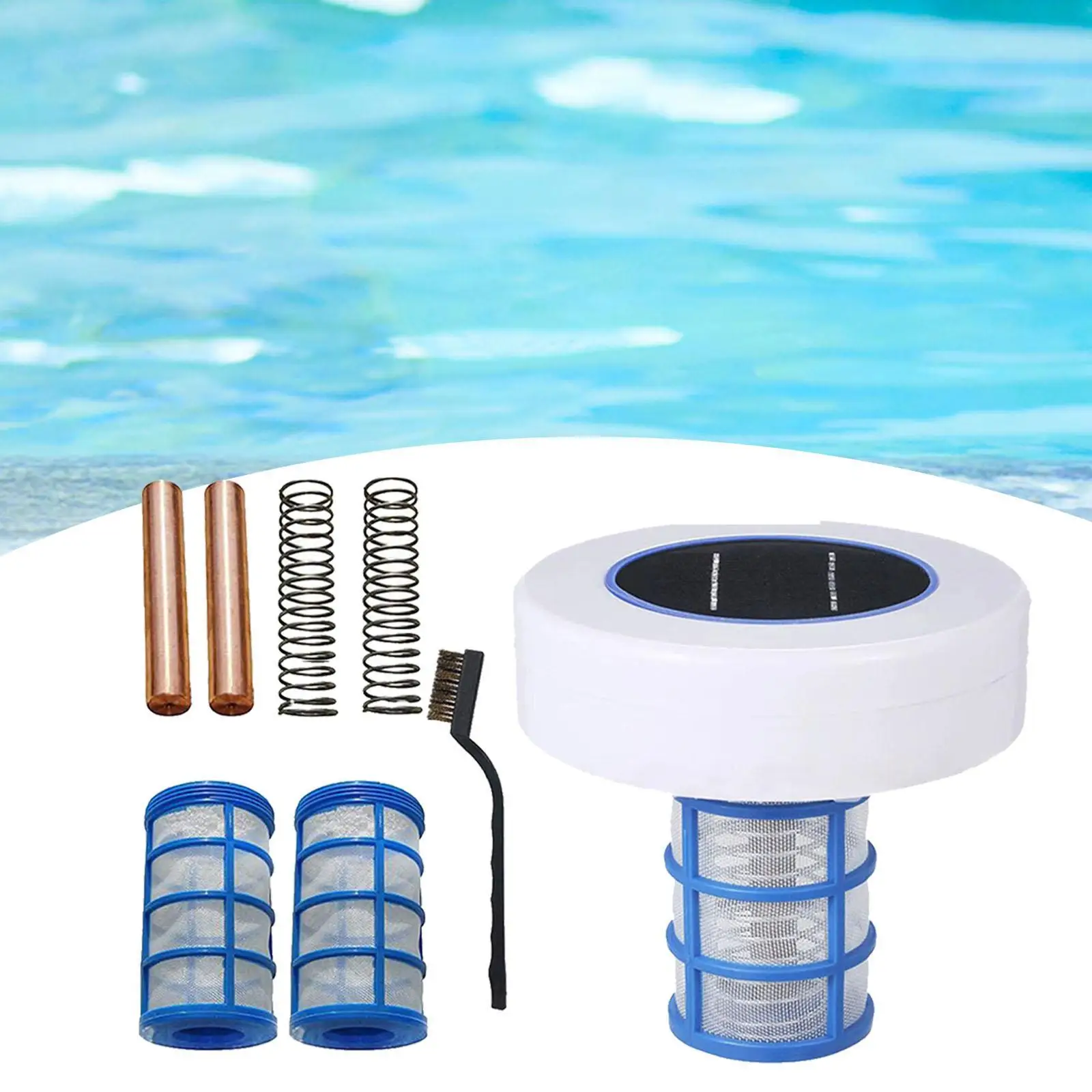 

Solar Pool Ionizer Pool Accessories Replacement for Water Pools Outdoor Spas