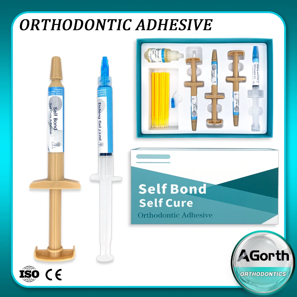 Dental Kieferorthopädische Selbst-Härtung Klebstoff Selbst-Härtung Primer Ätchant Säure Gel Für Kieferorthopädische Klammern Zahnarzt Kleber Halterung kleber