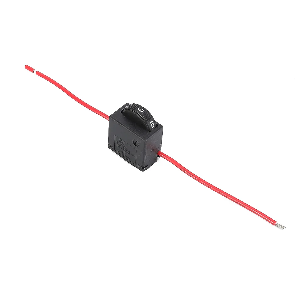 Commutateur de meuleuse d'angle noir, contrôle de vitesse, accessoires utiles, facile à installer, haute qualité, AC 220V-250V, 1 pièce, 12A