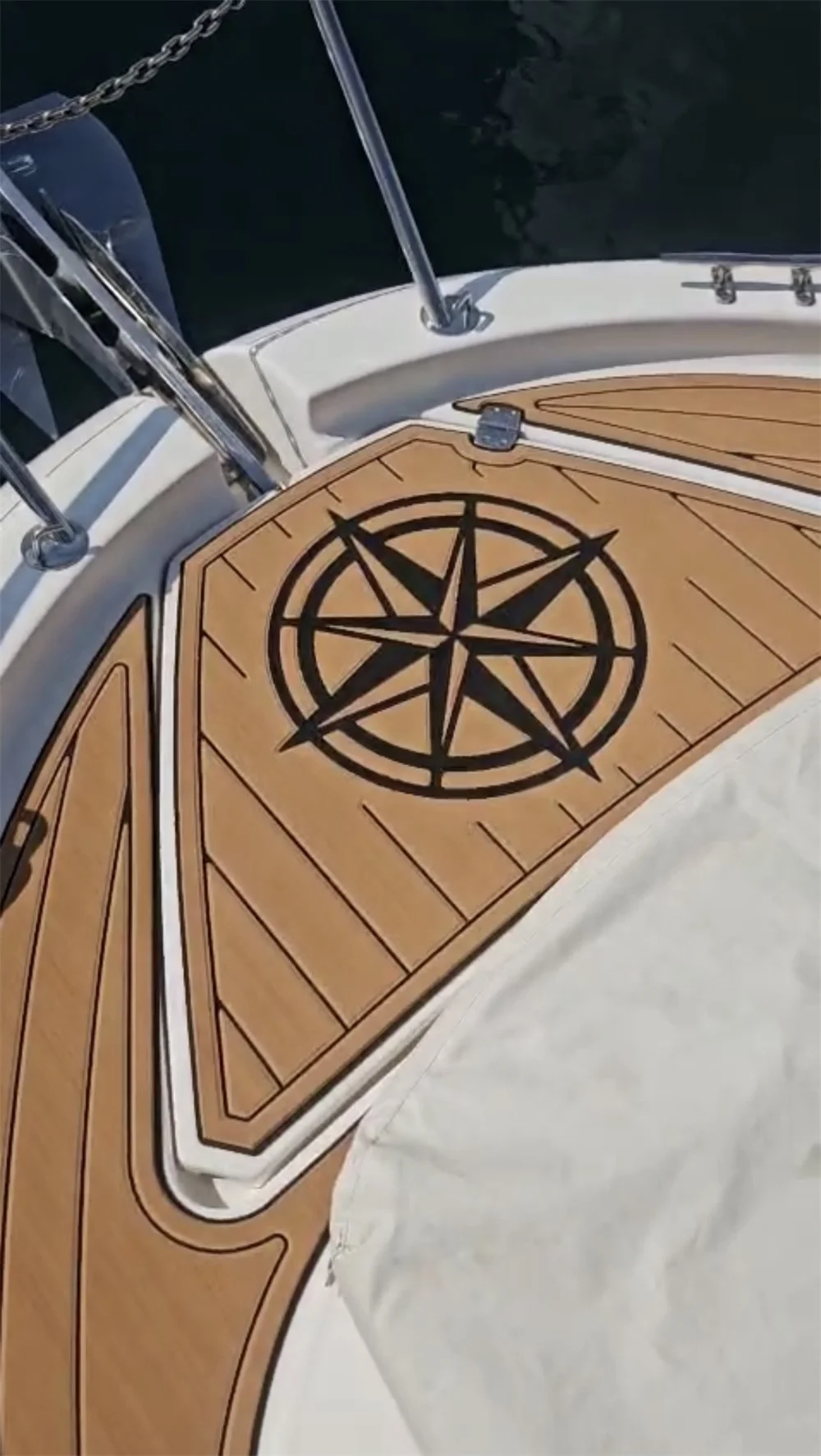 

Sea Ray 270, SLX, плавательная платформа, лодка, накладка из тикового дерева из искусственной пены EVA