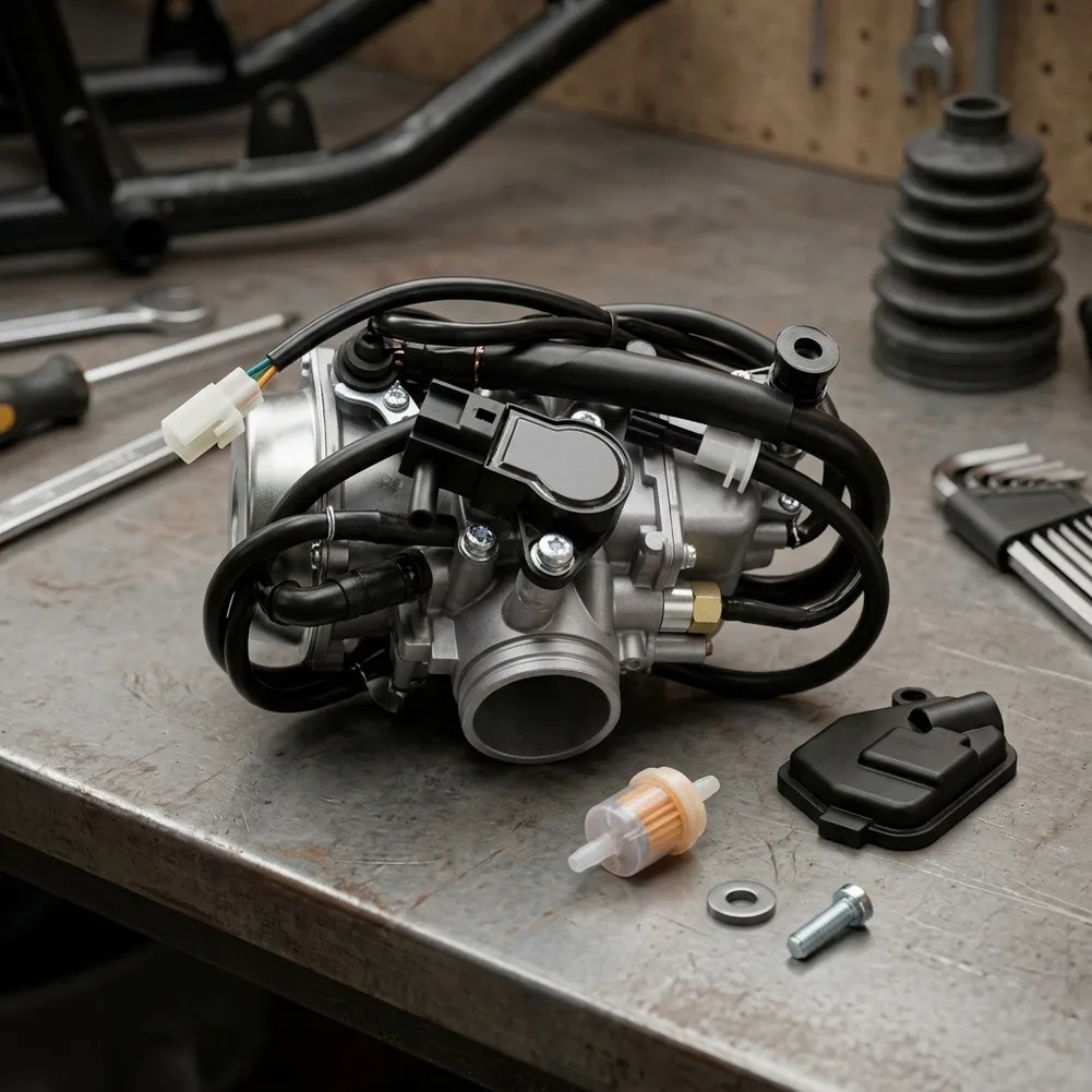 Carburetor For Worksite Use TRX400FA Carburetor TRX400FGA Carburetor High-efficiency Engine Part Easy Installation Kit