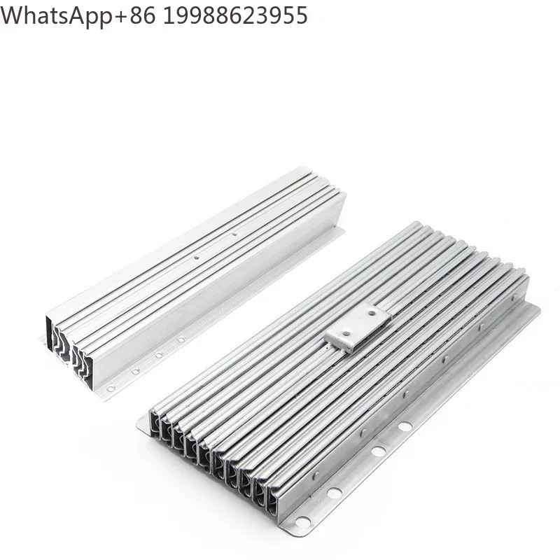 Hidden Folding Table Telescopic Guide Rails Aluminum Alloy Dining Table Telescopic Multi Section Flat Push Folding Slide Rail