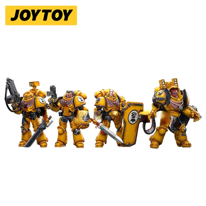 JOYTOY 1/18 Action Figure 40K The Horus Heresy Fists Squads & Mechas Anime Collection Military Model