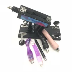 Automatic Sex Machine Female Masturbation Pumping Gun With Dildos Attachments Love Machine Sex Toys Vibrators For Women 18+ Shop