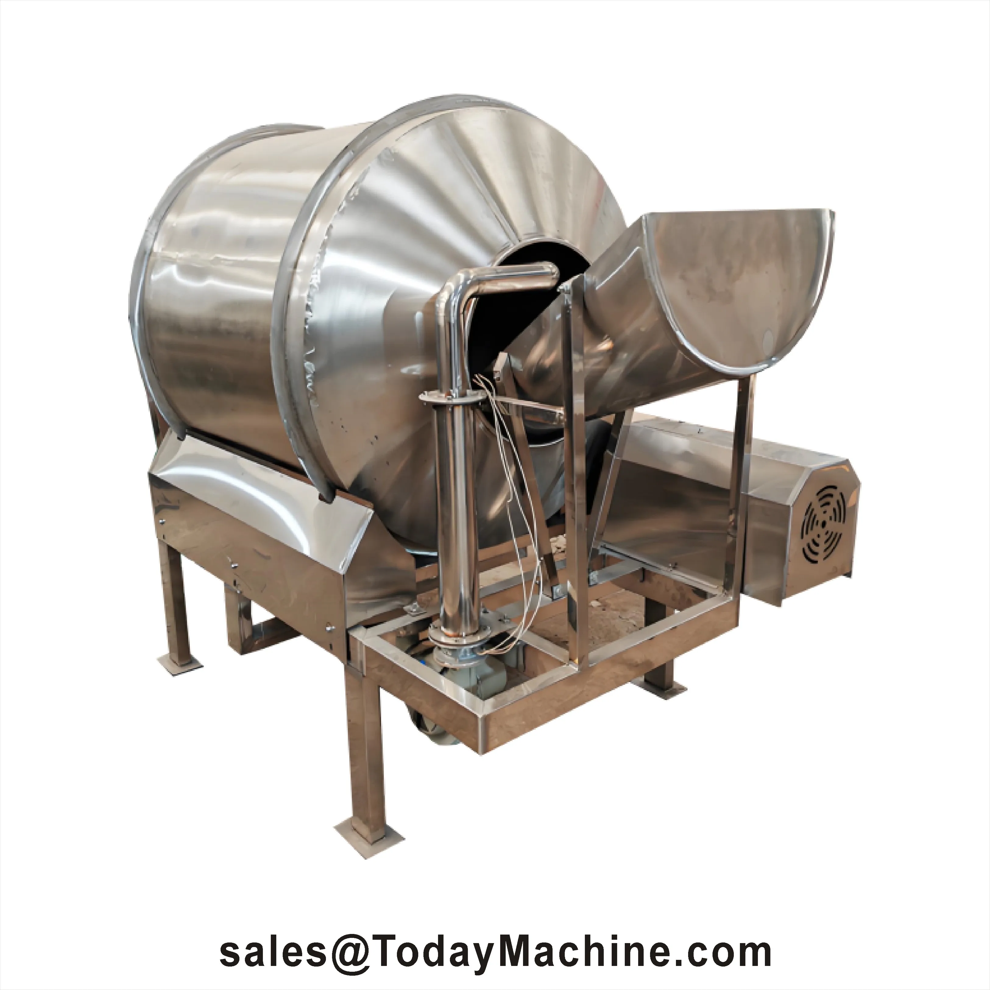 

EHY Автоматическая горизонтальная смесительная машина из нержавеющей стали, 2D-блендер для сухого порошка, пищевой материал, максимальная нагрузка 2 л