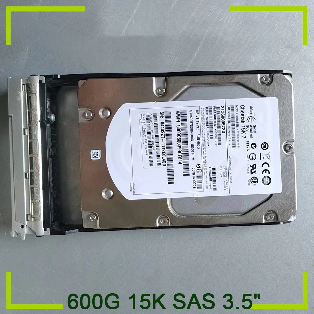 

HDD For Server Hard Disk ST3600057SS 600G 15K SAS 3.5" 6G Hard Drive 9FN066-150 0W347K