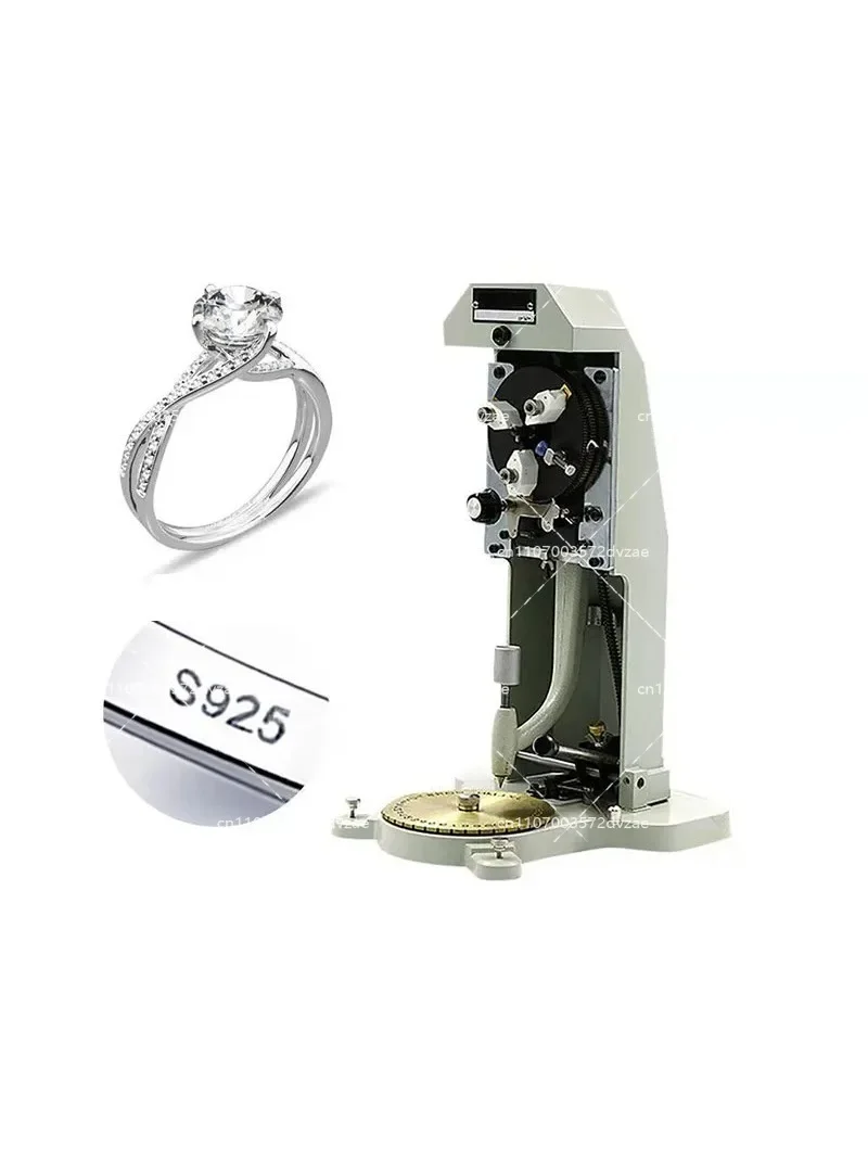 New inside Ring Engraver Stamper with Two Faces Standard Letter Block Dial Jewelry Making Engraving Machine