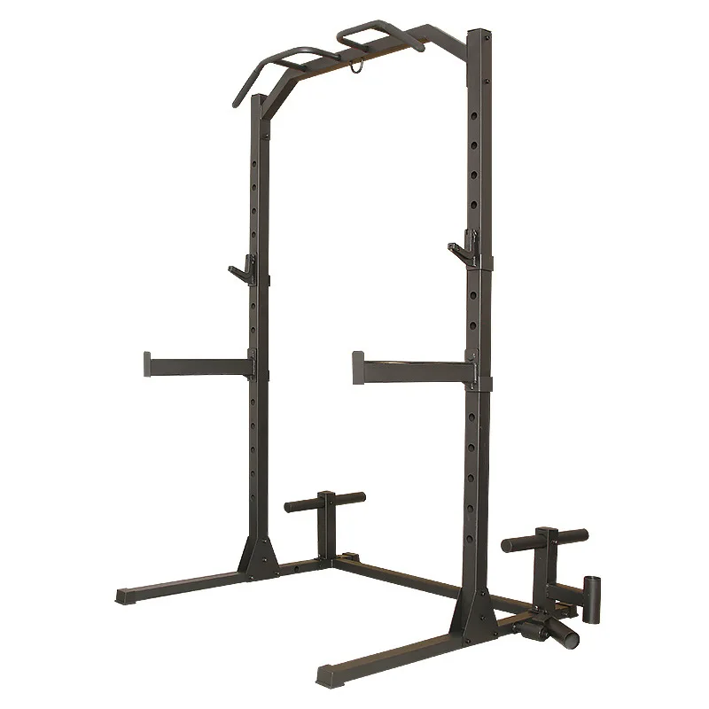 Adjustable Squat Rack Power Cage Pull Up Bar Indoor Single Bar Pull-up Machine Home Squat Rack Bench Press Barbell Rack