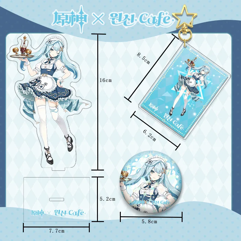 Genshin Impact Faruzan Acrylic Figure Stand Badge Yuan Shen Game Goods Collection Big Badges Bag Decoration Ornament Gift