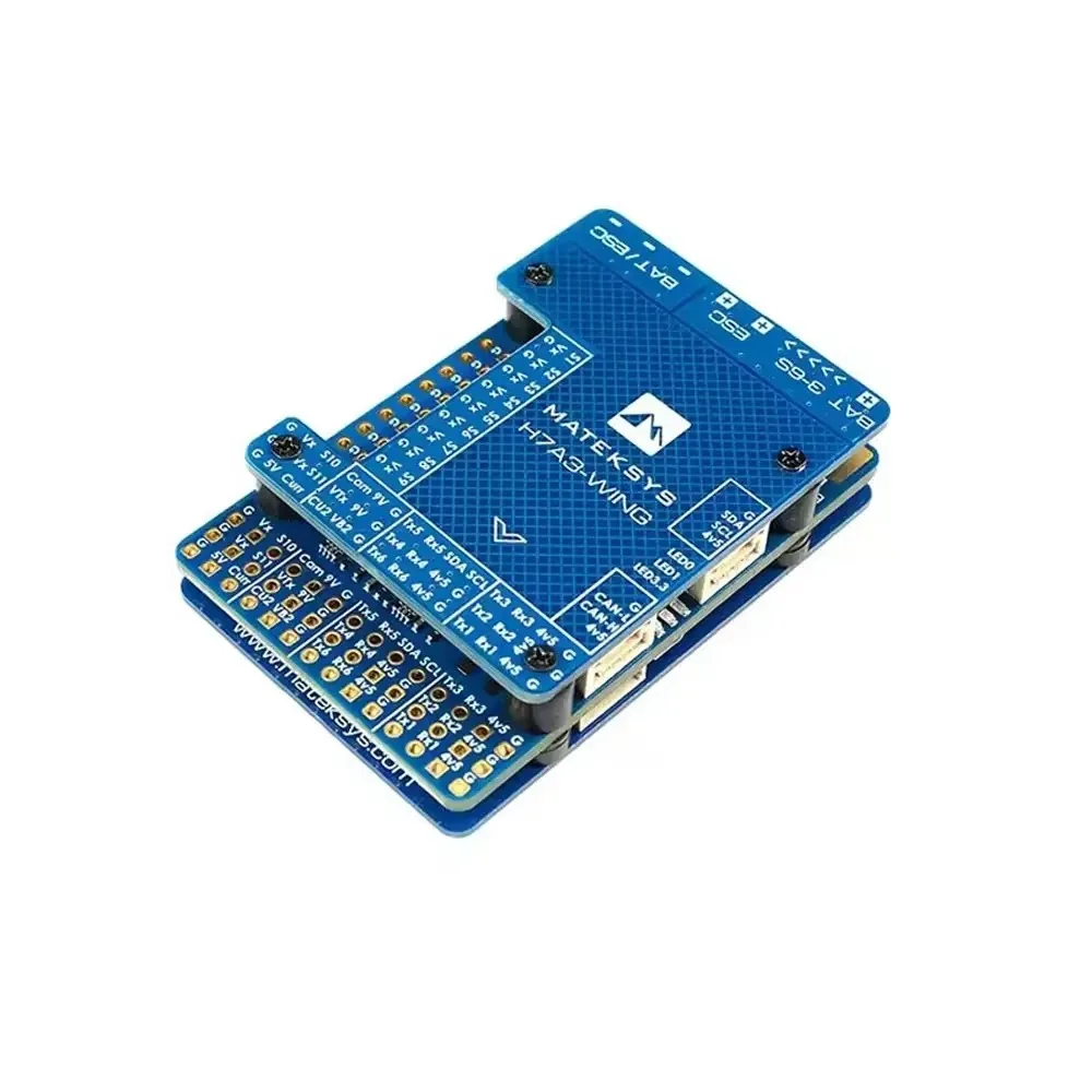 VivaSMATEK H7A3-WING Flight Controller, 3-8S F7 FC With OSD & MicroSD, For RC FPV Drone Airplane Fixed-Wing Multirotor Accessori