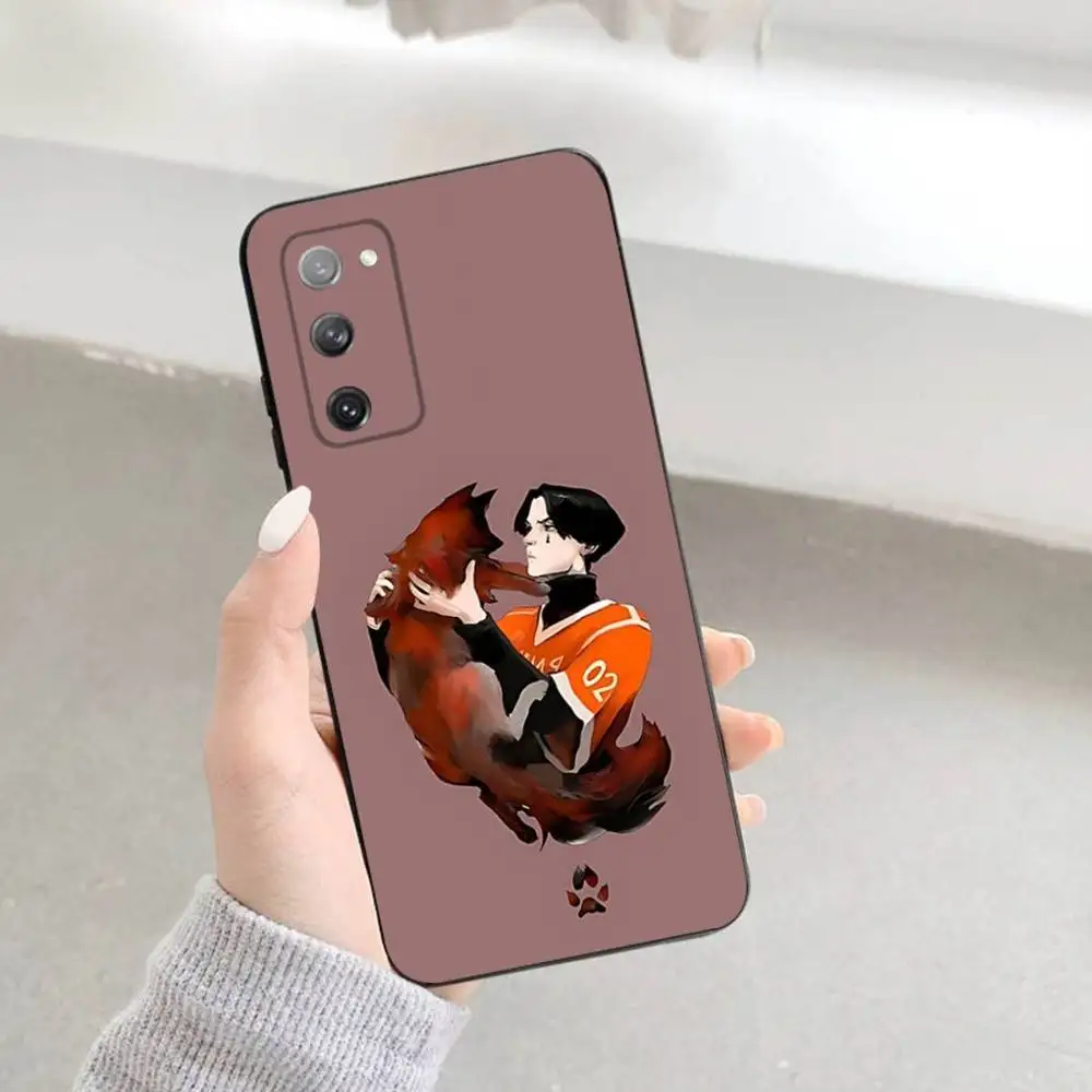 حافظة هاتف أندريل All for the Game لهاتف سامسونج S 25,24,23,22,30,21,10,9,Ultra,Plus,Lite,FE,4,5G حافظة سوداء ناعمة