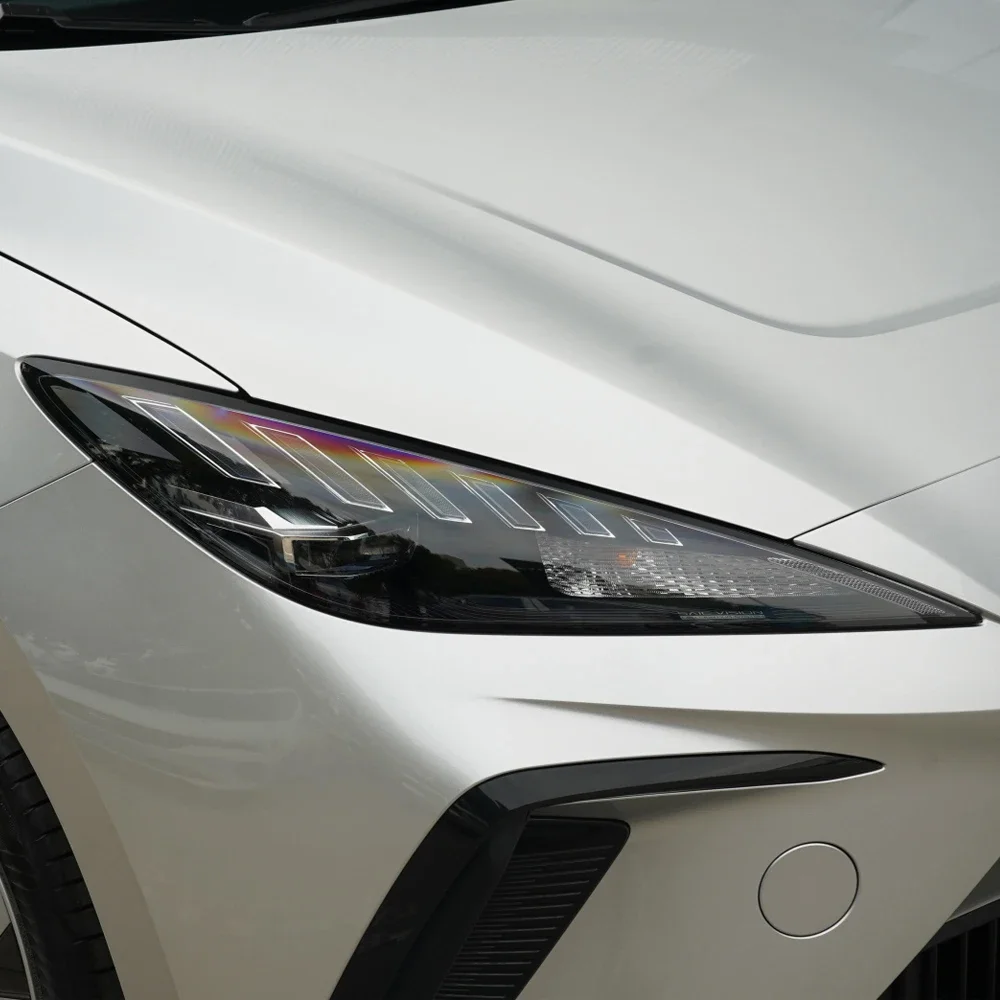 For MG Mulan 2022 2023 Front Headlamp Lamp Cover Transparent Lampshades Headlights Shell Plexiglass Replace Original Lens