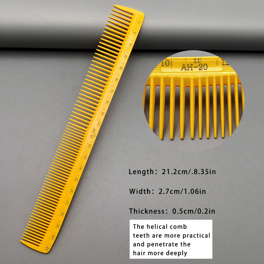 1Pcs Trimming Comb, Professional Hair Cutting Comb, Hair Salon Stylist's Special Hairdressing Tool, Home Hair Smoothing Comb, Graduated Comb, Men'S/Women's Hair Comb